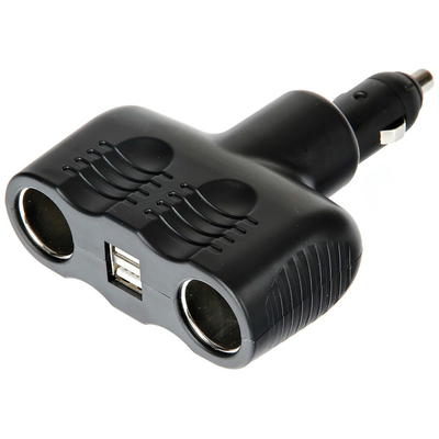 ΑΝΤΑΠΤΟΡΑΣ ΑΝΑΠΤΗΡΑ 2 ΦΙΣ ΑΝΑΠΤΗΡΑ+2 USB 12/24V DUO-4