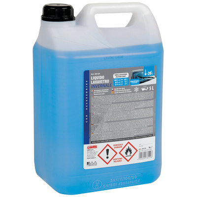 ΥΓΡΟ ΥΑΛΟΚΑΘΑΡΙΣΤΗΡΩΝ SCREEN-WASH INVERNALE -20°C 5000ml LAMPA - 1 ΤΕΜ
