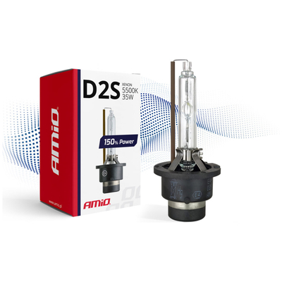 D2S 12V 5.500k 35W ΑΝΤΑΛΛΑΚΤΙΚΗ ΛΑΜΠΑ 150% POWER ΑΜΙΟ - 1 ΤΕΜ.