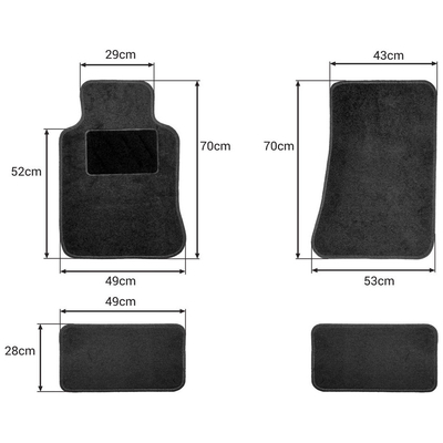 ΠΑΤΑΚΙΑ ΜΟΚΕΤΑ UNIVERSAL III ΜΑΥΡΑ AMIO -4 ΤΕΜ.