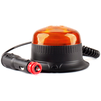 ΦΑΡΟΣ LED MINI 12/24V 18SMD IP56 ΠΟΡΤΟΚΑΛΙ ΜΑΓΝΗΤΙΚΟΣ/ΒΙΔΩΤΟΣ ΜΕ ΦΙΣ ΑΝΑΠΤΗΡΑ 113x69mm AMIO -1 ΤΕΜ.