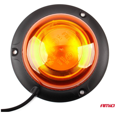 ΦΑΡΟΣ LED MINI 12/24V 18SMD IP56 ΠΟΡΤΟΚΑΛΙ ΜΑΓΝΗΤΙΚΟΣ/ΒΙΔΩΤΟΣ ΜΕ ΦΙΣ ΑΝΑΠΤΗΡΑ 113x69mm AMIO -1 ΤΕΜ.