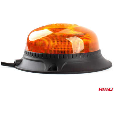 ΦΑΡΟΣ LED MINI FLAT 12/24V 18SMD IP56 ΠΟΡΤΟΚΑΛΙ ΜΑΓΝΗΤΙΚΟΣ/ΒΙΔΩΤΟΣ ΜΕ ΦΙΣ ΑΝΑΠΤΗΡΑ 113x64mm AMIO -1 ΤΕΜ.