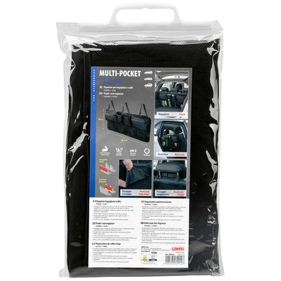 ΘΗΚΕΣ/ΤΣΕΠΕΣ ORGANIZER ΚΑΘΙΣΜΑΤΩΝ/ΠΟΡΤ ΠΑΓΚΑΖ 4 ΘΗΚΕΣ/4 ΔΙΧΤΥΑ ΜΕ ΣΤΗΡΙΞΗ ΣΤΟ ΠΡΟΣΚΕΦΑΛΟ 88x46cm LAMPA - 1 TEM.