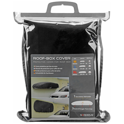 ΚΟΥΚΟΥΛΑ/ΚΑΛΥΜΜΑ ΜΠΑΓΚΑΖΙΕΡΑΣ ΕΛΑΣΤΙΚΟ (ΧL) 140x205-230mm ΜΑΥΡΟ ΧΡΩΜΑ NORDRIVE - 1 TEM.