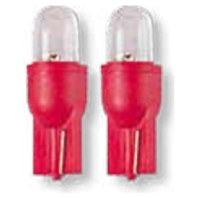 T10 ΛΑΜΠΑΚΙ ΨΕΙΡΑ ΚΟΚΚΙΝΟ 12V (1LED) - 2 ΤΕΜ.