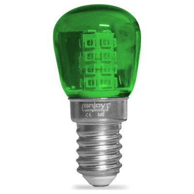 ELVHX - EL775109 | LED T23 ΝΥΚΤΟΣ|2W(>15W) Ε14|ΠΡΑΣΙNO|γυαλ|enjoySimplicity™