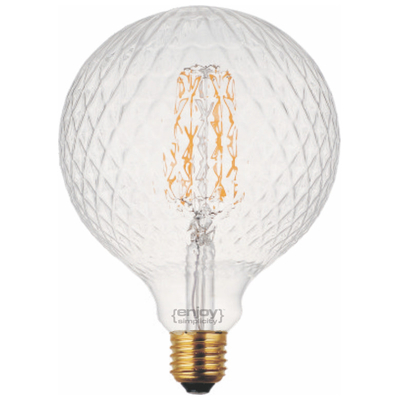 ELVHX - EL822003 | LED FILLAMENT VintageGlass G125*175|5.5W Ε27|2200k|550lm|{enjoysimplicity}™