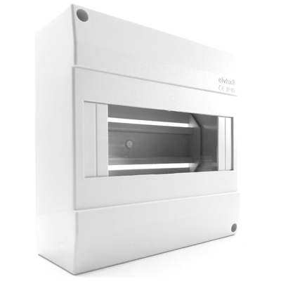 ELVHX - CT8 | ΕΞ.ΠΙΝ/1Σειρά/8 Ασφ/ΙΡ40  160x160x60mm/με ουδέτερο