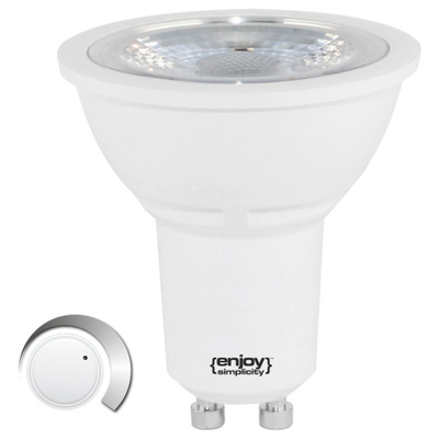 ELVHX - EL619556 | LED GU10 DIM|5.5W(>50W)|6500k|440lm|38°|{enjoysimplicity}™