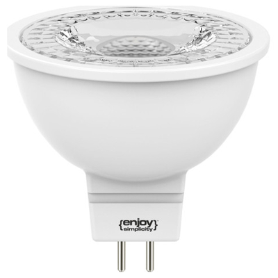 ELVHX - EL616166 | LED GU5.3 MR16|AC/DC12V|6W(>60W)|6500k|450lm|38°|{enjoysimplicity}™