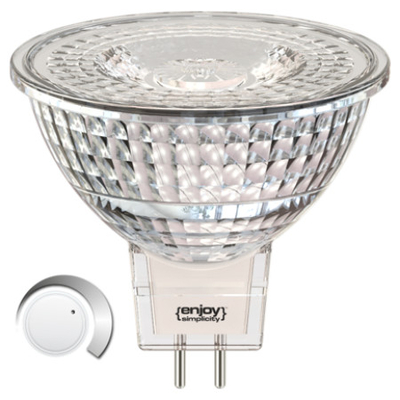 ELVHX - EL816954 | LED GU5.3 MR16 DIM|AC/DC12V|5W(>38W)|4000k|470lm|36°|{enjoysimplicity}™