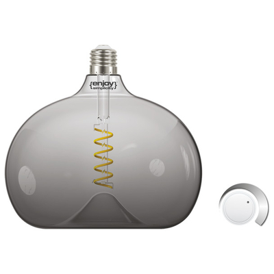 ELVHX - EL822203 | LED SPIRAL FILLAMENT DIM|G190 SMOKY 4W(>16w) E27|2000k|150lm|{enjoysimplicity}™