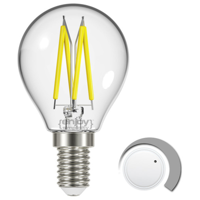 ELVHX - EL822915 | LED FILLAMENT CLEAR DIM|P45 4W(>40w) E14|6500k|470lm|{enjoysimplicity}™