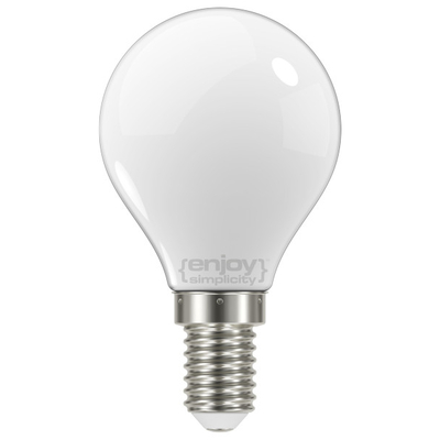 ELVHX - EL824455 | LED FILLAMENT MILKY P45|4W(>37w) Ε14|4000k|420lm|{enjoysimplicity}™