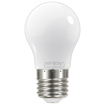 ELVHX - EL824462 | LED FILLAMENT MILKY P45|4W(>37w) Ε27|4000k|420lm|{enjoysimplicity}™
