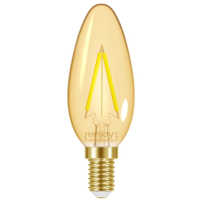 ELVHX - EL825603 | LED FILLAMENT AMBER|B35 2W(>28w) E14|2000k|180lm|{enjoysimplicity}™