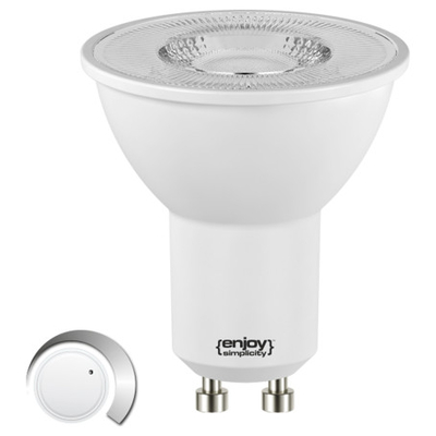 ELVHX - EL881426 | LED GU10 DIM|4.5W(>57W)|6500k|450lm|110°|{enjoysimplicity}™