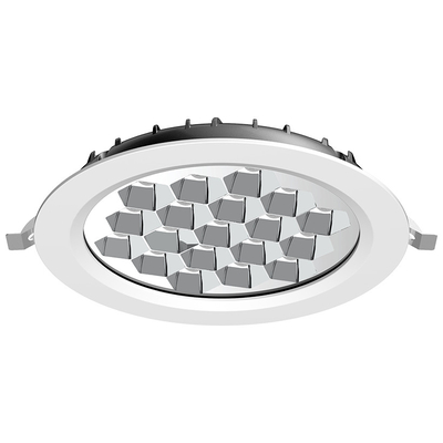 ELVHX - EL191034 | LED Panel Αλ/νίου Silver HighPower 34.5W|4000k|4250lm|Φ221x38mm|60°|+Driver|enjoySimplicity™