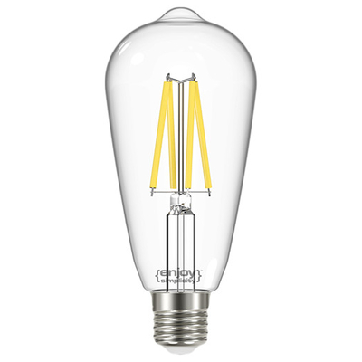 ELVHX - EL901103 | SMART Wi-Fi+BLE ON/OFF/DIM ST64 FILLAMENT LED 6.3W|E27|2700k|806lm