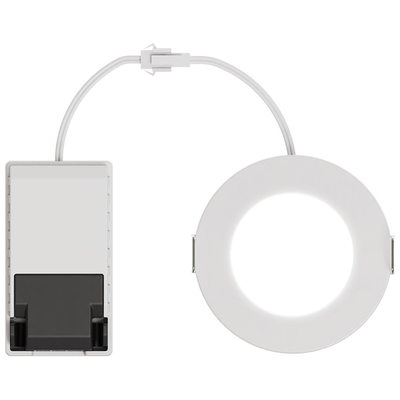 ELVHX - EL191011 | LED DownLight 110⁰ White IP65|4.2W|4000k|480lm|Φ85xh29|+Driver|{enjoysimplicity}™