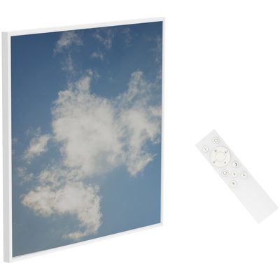 ELVHX - EL192340 | ALUM LED Panel 595x595x23|SKY 40W|1360lm|CCT 2700-6500k+RemoteControl|{enjoysimplicity}™