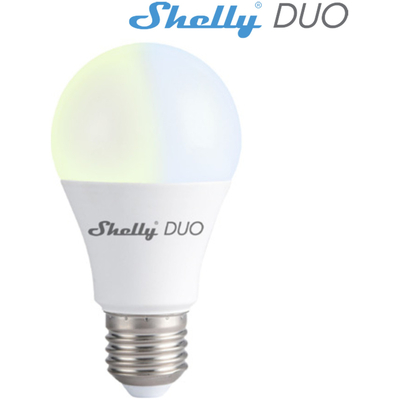 ELVHX - Shelly DUO A60 E27 DIM 2700-6500K Wi-Fi