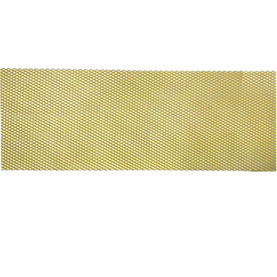 ΣΙΤΑ ΑΛΟΥΜΙΝΙΟΥ ΚΙΤΡΙΝΗ 125x30cm ΤΡΥΠΑ 1,1x0,6cm ΠΑΧΟΣ 0,2cm​ - 1 ΤΕΜ.