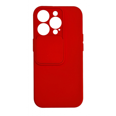 POWERTECH Θήκη Camshield Soft MOB-1796 για iPhone 14 Pro, κόκκινη