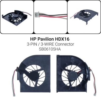 Ανεμιστήρας HP  Pavilion HDX 16