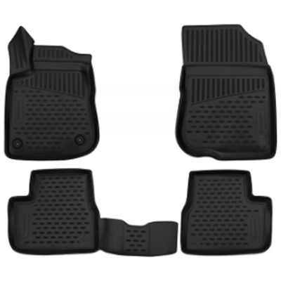 PEUGEOT 2008 5D 2014+ ΜΑΡΚΕ ΠΑΤΑΚΙΑ ΣΕ ΣΚΑΦΗ TPE ΛΑΣΤΙΧΟ ΣΕ ΜΑΥΡΟ ΧΡΩΜΑ NOVLINE - 4 ΤΕΜ.