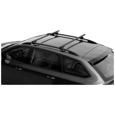 ΜΠΑΡΕΣ ΟΡΟΦΗΣ HELIO BLACK (M) 120cm ΑΛΟΥΜΙΝΙΟΥ ΜΑΥΡΗ ΜΕ ΚΛΕΙΔΑΡΙΕΣ (STANDARD RAILING) NORDRIVE - 2 TEM.