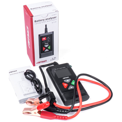 ΤΕΣΤΕΡ ΜΠΑΤΑΡΙΑΣ ΨΗΦΙΑΚΟ (ΜΕΤΡΗΤΗΣ ΤΑΣΗΣ) 6/12V 2>220Ah ΑMiO - 1 TEM.