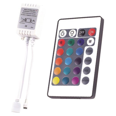 ΑΣΥΡΜΑΤΟ IR CONTROLLER RGB DC 5V/30W 12V/72W 24V/144W