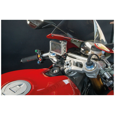 ΒΑΣΗ ΣΤΗΡΙΞΗΣ ΚΙΝΗΤΟΥ ΓΙΑ DUCATI PANIGALE 899/959/V2/1199/1299/V4 CUSTOM FIT ΣΤΙΣ ΒΙΔΕΣ ΤΗΣ ΜΙΖΑΣ TITAN/OPTILINE LAMPA - 1 TEM.