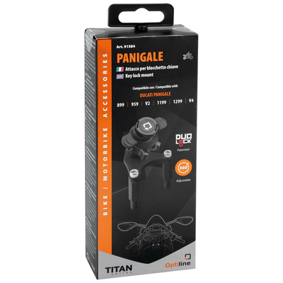 ΒΑΣΗ ΣΤΗΡΙΞΗΣ ΚΙΝΗΤΟΥ ΓΙΑ DUCATI PANIGALE 899/959/V2/1199/1299/V4 CUSTOM FIT ΣΤΙΣ ΒΙΔΕΣ ΤΗΣ ΜΙΖΑΣ TITAN/OPTILINE LAMPA - 1 TEM.