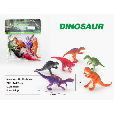 Σετ φιγούρες δεινοσαύρων - 6pcs - 303-57 - 221231
