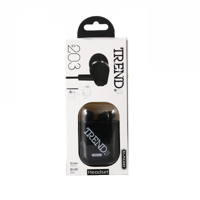 Ενσύρματα ακουστικά - EV-203 - 202036 - Black