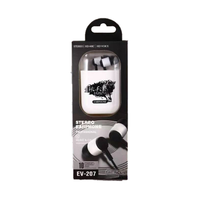 Ενσύρματα ακουστικά - EV-207 - 202296 - Black