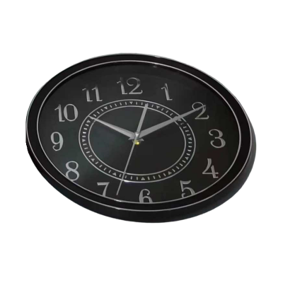 Ρολόι τοίχου - XH-726T - 687269 - Black
