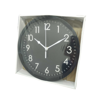 Ρολόι τοίχου - XH-6603 - 26cm - 166030 - Black