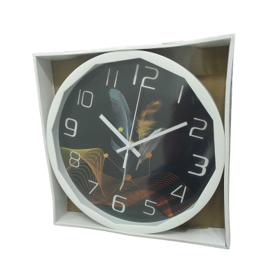 Ρολόι τοίχου - XH-B3017-3 - 30cm - 301738 - White