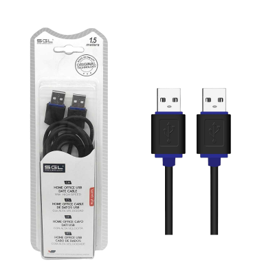 Καλώδιο USB 2.0 - Male/Male - 1.5m - 097275