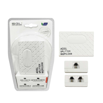 Διακλαδωτής ADSL με φίλτρο για Modem/Router & PSTN - ADSL Splitter - 1790 - 098524