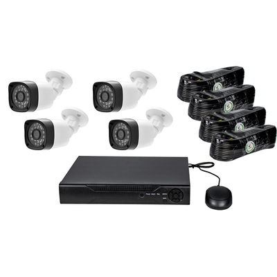 ΚΙΤ DVR ΜΕ 4 ΚΑΜΕΡΕΣ KIT4-VDT20-SHK60-FH200E