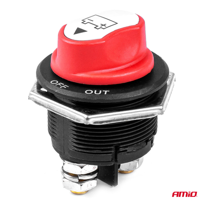 ΔΙΑΚΟΠΤΗΣ POWER-OFF ΜΠΑΤΑΡΙΑΣ 12>32V max200A preak1000A 3 ΛΕΙΤΟΥΡΓΙΩΝ ΑΜΙΟ - 1 ΤΕΜ.