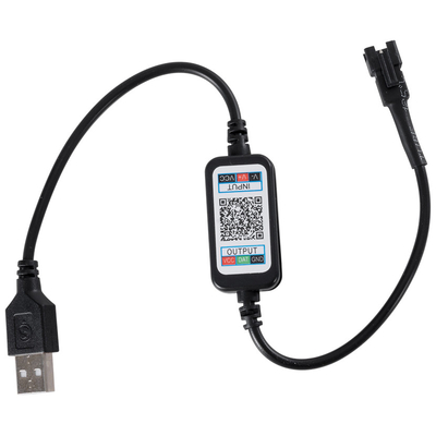 GloboStar® DIGISTRIP 90758 Set Digital Pixel Addressable Strip - Σετ Ψηφιακής Ταινίας 5 Μέτρων με Ψηφιακό Controller & Ασύρματο Χειριστήριο RF & WiFi Mobile APP - LED SMD 5050 36W/5m 150LED/5m 150PIXEL/5m SPI/TTL Protocol 2880lm/m 120° DC 5V με USB 2.0 & WiFi Mobile APP IP20 Πολύχρωμα RGB - Dimmable - Λευκό Σώμα - Μ500 x Π1 x Υ0.2cm - Συσκευασία 5 Μέτρων - 2 Χρόνια Εγγύηση