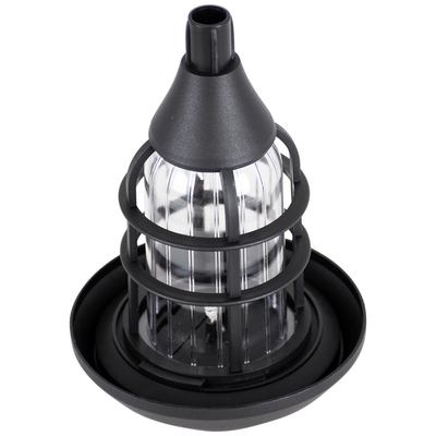 GloboStar® 85704 ΣΕΤ 6 Τεμαχίων Αυτόνομα Ηλιακά Φωτιστικά LED SMD 1W 100lm με Ενσωματωμένη Μπαταρία 250mAh - Φωτοβολταϊκό Πάνελ με Αισθητήρα Ημέρας-Νύχτας Αδιάβροχο IP65 Φανάρι Κήπου Στρογγυλό Θερμό Λευκό 3000K