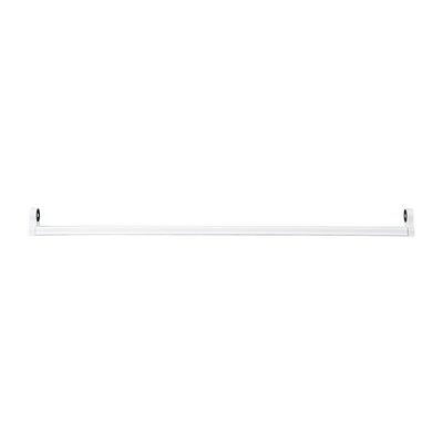 GloboStar® TUBATO 60147 Μεταλλικό Σκαφάκι για 1 x Λάμπα 60CM T8 G13 LED AC 220-240V IP20 Μ60 x Π3.4 x Υ4.3cm - 5 Χρόνια Εγγύηση