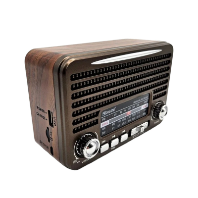 Επαναφορτιζόμενο ραδιόφωνο Retro - RX7071BT  - 730503 - Brown